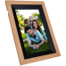 ROLLEI Smart Frame WiFi 105 Wooden Br Digitale fotolijst