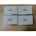 TADO Slimme Radiatorknop X (4-pack) - Uitbreiding Slimme radiatorknop Zwart