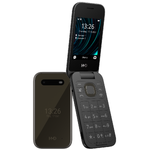 HMD 2660 FLIP - 128 MB Zwart