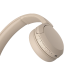 SONY WH-CH520 Taupe – Draadloze on-ear koptelefoon