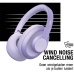 FRESH 'N REBEL Clam Ace Draadloze Koptelefoon met Noise Cancelling Hoofdtelefoon Paars
