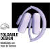 FRESH 'N REBEL Clam Ace Draadloze Koptelefoon met Noise Cancelling Hoofdtelefoon Paars