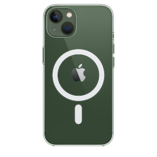 APPLE iPhone 13 Clear Case MagSafe Transparant Telefoonhoesje voor Apple iPhone 13 Transparant