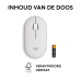 LOGITECH Pebble Mouse 2 M350s Wit
