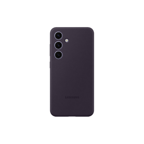 SAMSUNG Galaxy S24 Siliconen Case Donkerpaars