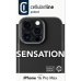 CELLULARLINE Sensation Telefoonhoesje voor Apple iPhone 16 Pro Max Zwart