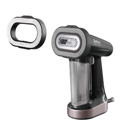 TEFAL DT8765 Pure Force 3-in-1 Kledingstomer Cinnamon Pink Metal & Black Glamma