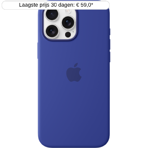 APPLE Silicone MagSafe Cover voor Apple iPhone 16 Pro Max Ultramarine