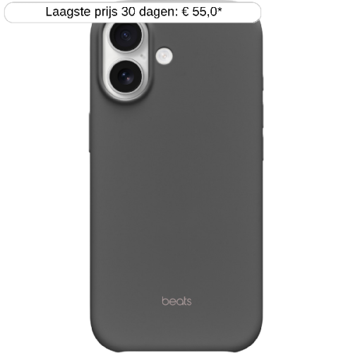 APPLE BEATS met MagSafe en Cameraregelaar Telefoonhoesje voor Apple iPhone 17 Granietgrijs