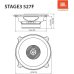 JBL STAGE3 527F Autospeakers