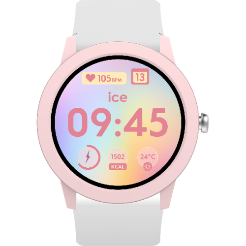 ICE-WATCH ICE smart junior RD 3.0 - 1.19 - 39mm Smartwatch Pink/white