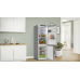 BOSCH KGN362LAF - Koelkast met vriesvak - breedte 60 cm - hoogte 186 cm - inhoud 321 l  - NoFrost Zilver