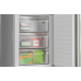 BOSCH KGN362LAF - Koelkast met vriesvak - breedte 60 cm - hoogte 186 cm - inhoud 321 l  - NoFrost Zilver