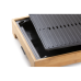 DOMO Plancha Grill Bamboo Style Grillplaat Bruin
