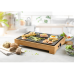 DOMO Plancha Grill Bamboo Style Grillplaat Bruin