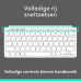 LOGITECH Keys-To-Go 2 for Mac- Pale Grey Toetsenbord