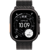 APPLE Watch Ultra 3 GPS + Cellular - 49mm Black Titanium Case - Black Titanium Milanese Loop - Medium Smartwatch Black