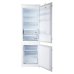 BEKO BCSA283E4SN - Koel-vriescombinatie - breedte 54 cm - hoogte 177.6 cm - inhoud 271 l - NoFrost