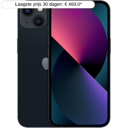 APPLE iPhone 13 - 128 GB Middernacht 5G