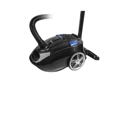 KOENIC KVC 7324 Stofzuiger met zak Zwart/blauw