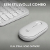 LOGITECH Pebble 2 Combo Wit -  Draadloos Toetsenbord en Muis