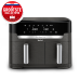 TEFAL EY942H Easy Fry Dual XXL 11L Airfryer Coal grey
