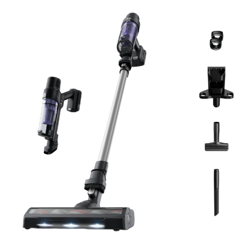 ROWENTA RH6A35 X-Pert 7.60 Allergy Steelstofzuiger incl. kruimelzuiger Paars en zilver