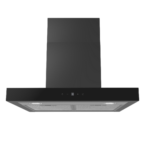 EVERGLADES EVCH6840B - Afzuigkap (Muur bevestigde kap) - breedte 60 cm - 800 m³/h - 67 dB(A)