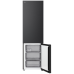 LG GBBS322CEV - breedte 59.7 cm - hoogte 203 cm - inhoud 375 l - NoFrost Koel-vriescombinatie Essence Black Steel