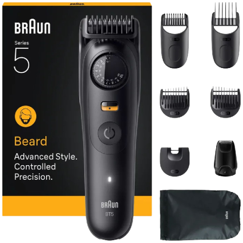 BRAUN baardtrimmer BT 5560 Baardtrimmer Zwart