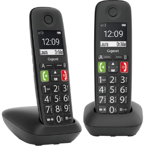 GIGASET E290E Duo Zwart