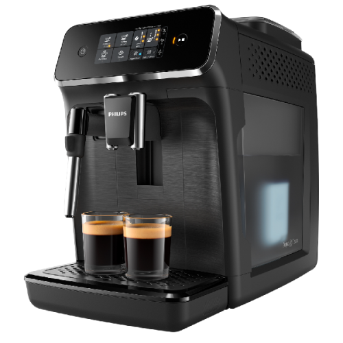 PHILIPS Series 2200 EP2220/10 Zwart Volautomatische espressomachine Zwart