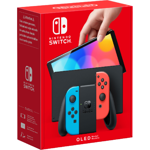 NINTENDO Switch OLED - Rood/Blauw