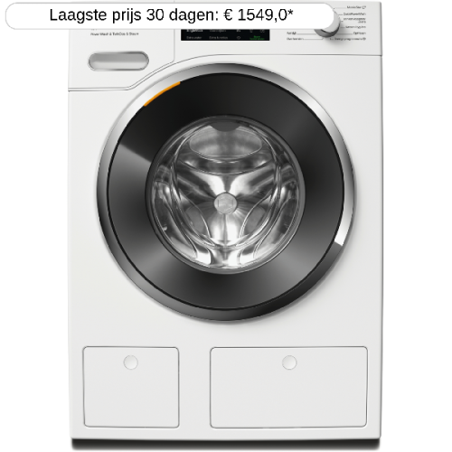 MIELE WWJ 880 WCS PowerWash TwinDos -  Wasmachine Voorlader - 9 kg - 1600 rpm - 68 dB - automatisch doseren