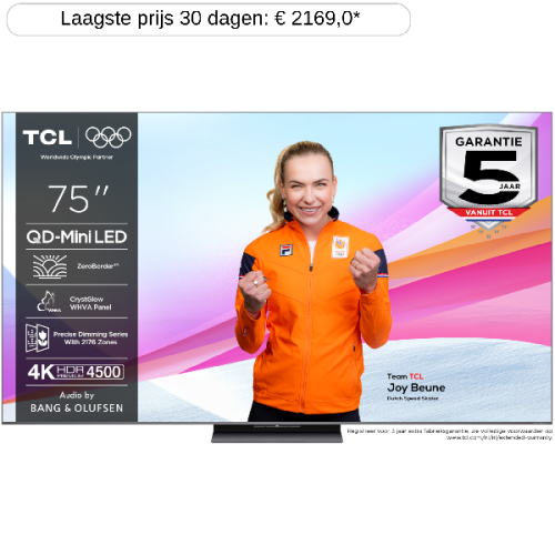 TCL 75C8K QD-MiniLED Google TV (2025)