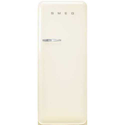 SMEG FAB28RCR6 - Retro Koelkast met vriesvak - 153 cm - Rechtsdraaiende deur - 270 L - Crème