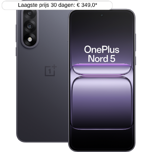 ONEPLUS Nord 5 256GB 8GB Phantom Grey - 256 GB Grijs