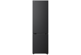 LG GBBS322CEV - breedte 59.7 cm - hoogte 203 cm - inhoud 375 l - NoFrost Koel-vriescombinatie Essence Black Steel