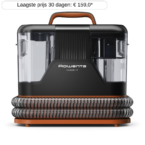 ROWENTA Clean it IN5011 Vlekkenreiniger Zwart