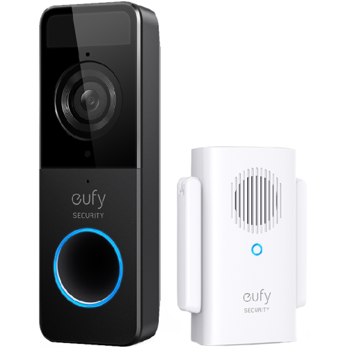 EUFY Slimme Deurbel Batterij 1080p Zwart