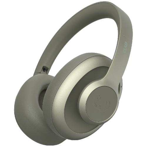 FRESH 'N REBEL Clam Ace Draadloze Koptelefoon met Noise Cancelling Hoofdtelefoon Groen