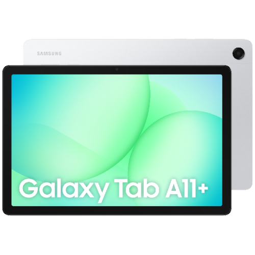 SAMSUNG Galaxy Tab A11+ - Tablet - 11 inch - 128 GB - Wi-Fi - Zilver