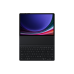 SAMSUNG Galaxy Tab S9 Plus/S9 Plus FE Book Cover Keyboard Slim Zwart