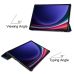 JUST IN CASE Cover TriFold Samsung Galaxy Tab S10+ / S9+ / S9 FE+ Blauw