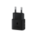 SAMSUNG 25W Power Adapter met USB-C-naar-USB-C-kabel Zwart Thuislader