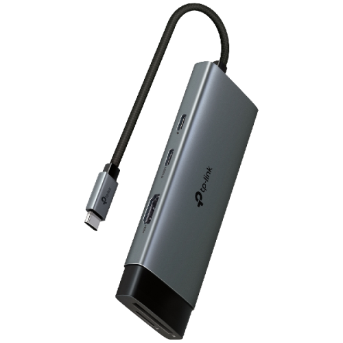 TP-LINK UH7020C USB type-C 7-in-1 hub USB-C multipoort adapter