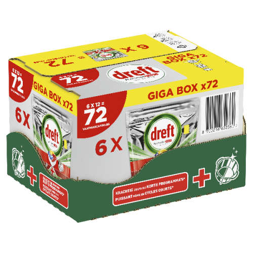 DREFT 72 stuks Vaatwastablet