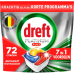 DREFT 72 stuks Vaatwastablet