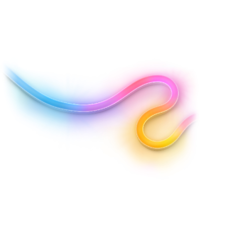 WIZ Neonstrip 3m voor binnen - Gekleurd en wit licht - Slimme ledstrip Wit