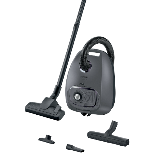 BOSCH BGL41GR3H Serie 4 Stofzuiger met zak Grijs